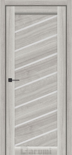 Міжкімнатні двері Darumi Rosalia (40 мм) Горіх вайт рівер Сатин білий