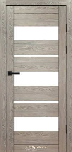 Міжкімнатні двері Syndicate Doors (40 мм)  PVC SD-105 Дуб натуральний Сатин