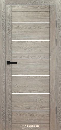 Міжкімнатні двері Syndicate Doors (40 мм)  PVC SD-108 Дуб натуральний Сатин
