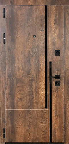 Вхідні двері П-3К-573/00 Q Спил коньячний/спил медовий