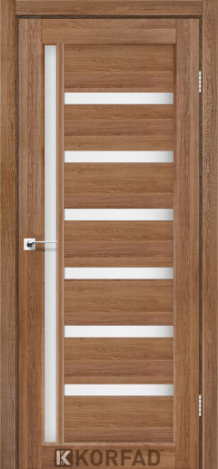 Міжкімнатні двері  Korfad VLD-01 дуб браш Сатін білий