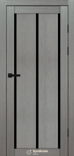 Міжкімнатні двері Syndicate Doors (40 мм)  PVC SD-127 Венге модерна Чорне