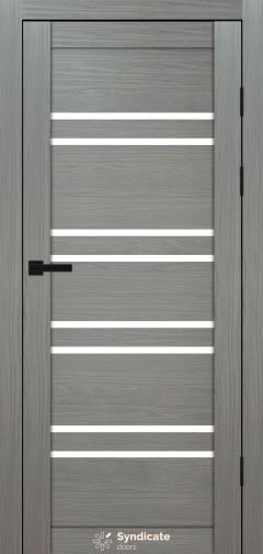 Міжкімнатні двері Syndicate Doors (40 мм)  PVC SD-118 Венге модерна Сатин