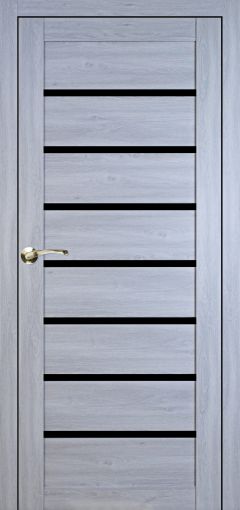 Portalino PL-02 Ecotop (38 мм) Санома сіра (екошпон) BLK