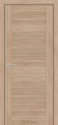 Міжкімнатні Двері StilDoors Romanda (40мм.) Ясен Пісочний Глухе