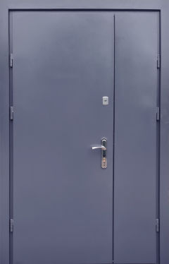 Вхідні двері Qdoors, Технічні, Техно 3, антрацит, 1200 мм.