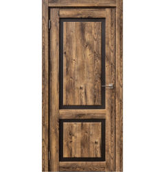 Міжкімнатні двері ArtPorte Оксфорд (Oksford) (38 мм) дуб севілья Чорне фарбоване