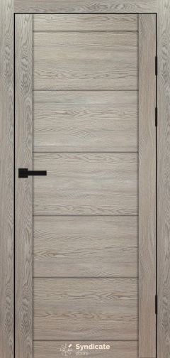 Міжкімнатні двері Syndicate Doors (40 мм)  PVC SD-174 Дуб натуральний Глухе