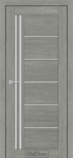 Міжкімнатні Двері StilDoors Vitano (40мм.) Ясен Нордік Сатин білий