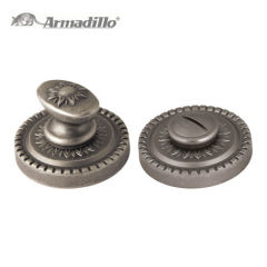 Ручка поворотна WC-BOLT BK6/CL-AS-9 Античне срібло ARMADILLO