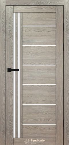 Міжкімнатні двері Syndicate Doors (40 мм)  PVC SD-114 Дуб натуральний Сатин