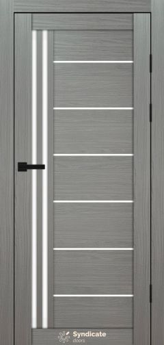 Міжкімнатні двері Syndicate Doors (40 мм)  PVC SD-114 Венге модерна Сатин
