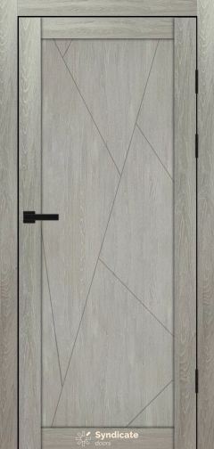 Міжкімнатні двері Syndicate Doors (40 мм)  PVC SD-171 Дуб ровера Глухе