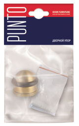Упор дверний DS PF-26 ABG-6 зелена бронза PUNTO (підлогові) - Изображение 2