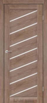 Міжкімнатні двері Darumi Rosalia (40 мм) Горіх бургун Сатин білий