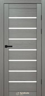 Міжкімнатні двері Syndicate Doors (40 мм)  PVC SD-102 Венге модерна Сатин