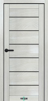 Portalino PL-08 Ecotop (38 мм) Санома моренго (екошпон) BLK