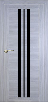 Portalino PL-07 Ecotop (38 мм) Санома сіра (екошпон) BLK
