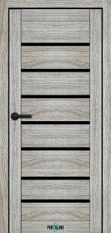 Portalino PL-02 Ecotop (38 мм) Санома гріджо (екошпон) BLK