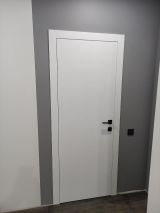 Міжкімнатні двері  Korfad Marion біла емаль глухі - Изображение 3