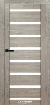 Міжкімнатні двері Syndicate Doors (40 мм)  PVC SD-103 Дуб натуральний Сатин