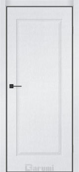 Міжкімнатні двері Darumi SINTRA Classic-01 (40 мм) Металевий вайт глухе з алюмюнієвим торцем