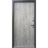 Вхідні двері Qdoors, колекція Ультра, Рондо дуб графит/дуб шале седой - Изображение 1