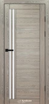 Міжкімнатні двері Syndicate Doors (40 мм)  PVC SD-135 Дуб натуральний Сатин