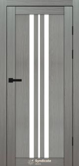 Міжкімнатні двері Syndicate Doors (40 мм)  PVC SD-107 Венге модерна Сатин