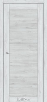 Міжкімнатні Двері StilDoors Romanda (40мм.) Дуб Альпійський Глухе