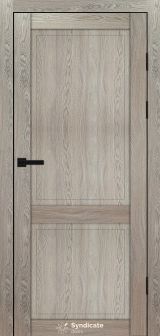 Міжкімнатні двері Syndicate Doors (40 мм)  PVC SD-132 Дуб натуральний Глухе