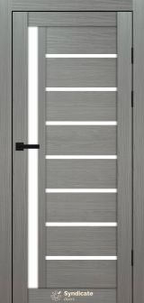 Міжкімнатні двері Syndicate Doors (40 мм)  PVC SD-101 Венге модерна Сатин