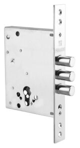 Корпус врізного замка V25/C-60.00.3R16 FUARO (для металевих дверей)
