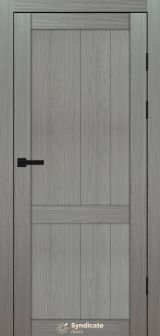 Міжкімнатні двері Syndicate Doors (40 мм)  PVC SD-116 Венге модерна Глухе