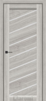 Міжкімнатні двері Darumi Rosalia (40 мм) Горіх вайт рівер Сатин білий