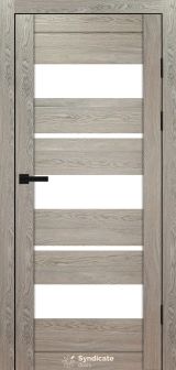 Міжкімнатні двері Syndicate Doors (40 мм)  PVC SD-105 Дуб натуральний Сатин