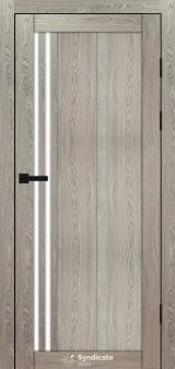 Міжкімнатні двері Syndicate Doors (40 мм)  PVC SD-136 Дуб натуральний Сатин