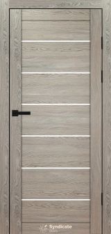 Міжкімнатні двері Syndicate Doors (40 мм)  PVC SD-108 Дуб натуральний Сатин
