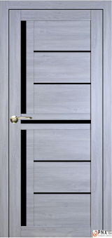 Portalino PL-06 Ecotop (38 мм) Санома сіра (екошпон) BLK