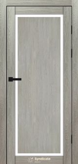 Міжкімнатні двері Syndicate Doors (40 мм)  PVC SD-113 Дуб ровера Сатин