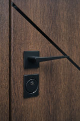 Вхідні двері Форт Нокс, колекція "Стандарт", Дрімвуд темний/полотно Норд антискрейч - Изображение 1