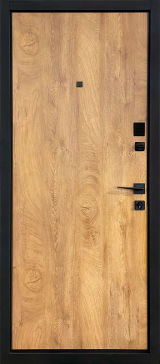 Вхідні двері П-3К-573/00 Q Спил коньячний/спил медовий - Изображение 1