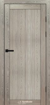 Міжкімнатні двері Syndicate Doors (40 мм)  PVC SD-115 Дуб натуральний Глухе