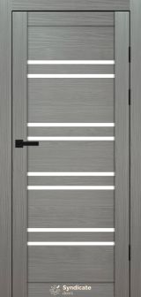 Міжкімнатні двері Syndicate Doors (40 мм)  PVC SD-118 Венге модерна Сатин