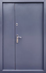 Вхідні двері Qdoors, Технічні, Техно 3, антрацит, 1200 мм. - Изображение 1