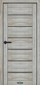Portalino PL-08 Ecotop (38 мм) Санома гріджо (екошпон) BLK