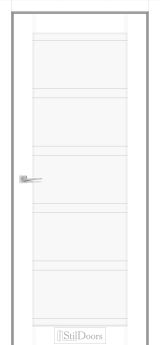 Міжкімнатні Двері StilDoors Romanda (40мм.) Білий Мат (Поліпропілен) Глухе