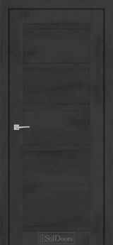 Міжкімнатні Двері StilDoors Romanda (40мм.) Бетон Антрацит Глухе