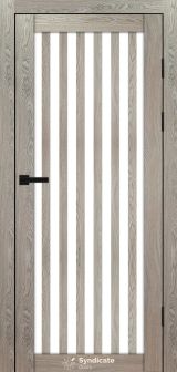 Міжкімнатні двері Syndicate Doors (40 мм)  PVC SD-125 Дуб натуральний Сатин