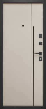 Вхідні двері Форт Нокс, колекція "Стандарт", Дрімвуд темний/полотно Норд антискрейч - Изображение 2